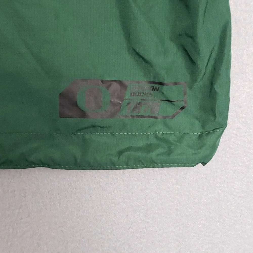 Nike Oregon Ducks 1/4 Zip Warm Up‎ Jackey Green Game Day Colligate Men's XL